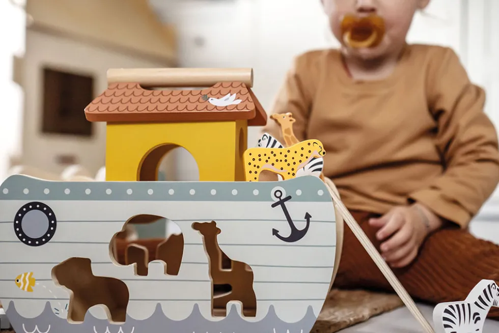 Steckspiel Arche Noah „Safari“ | defekte Verpackung
