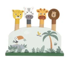 Steckspiel hüpfende Tiere „Safari“