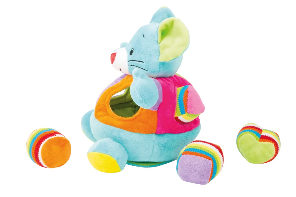 Stoffspielzeug Steck-Maus