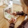 Symmetriespiel mit Spiegel „Educate“