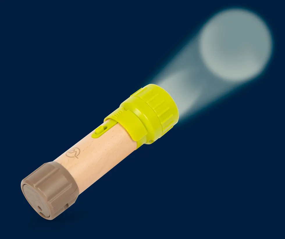 Taschenlampe und Projektor „Discover“