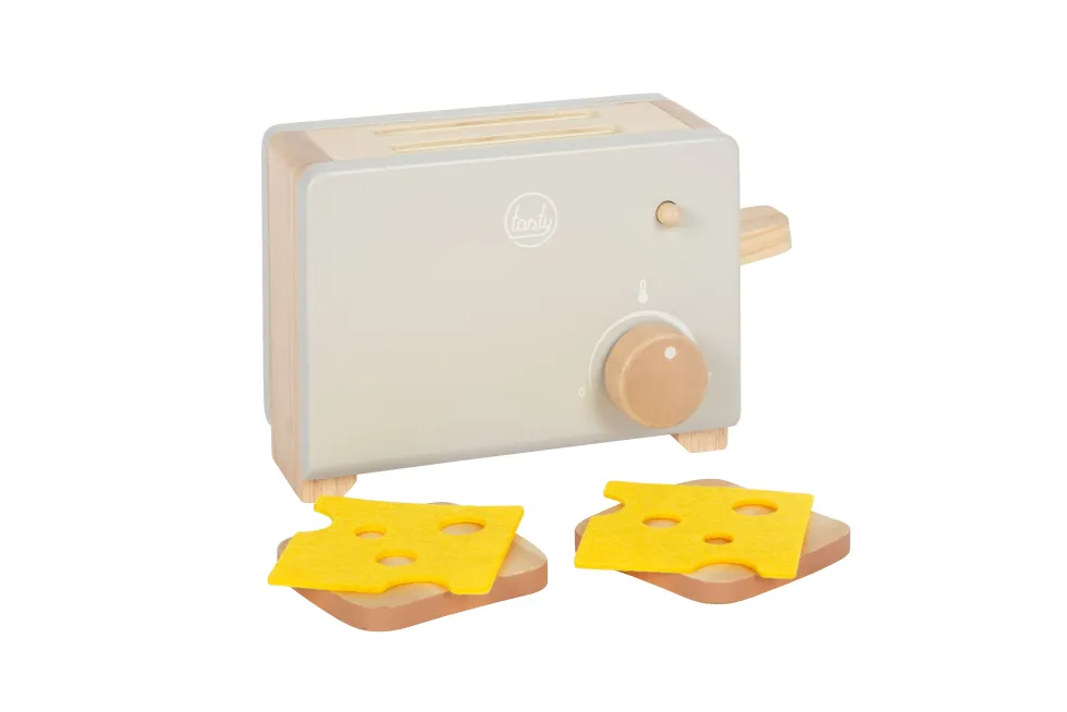 Toaster-Set grau „tasty“