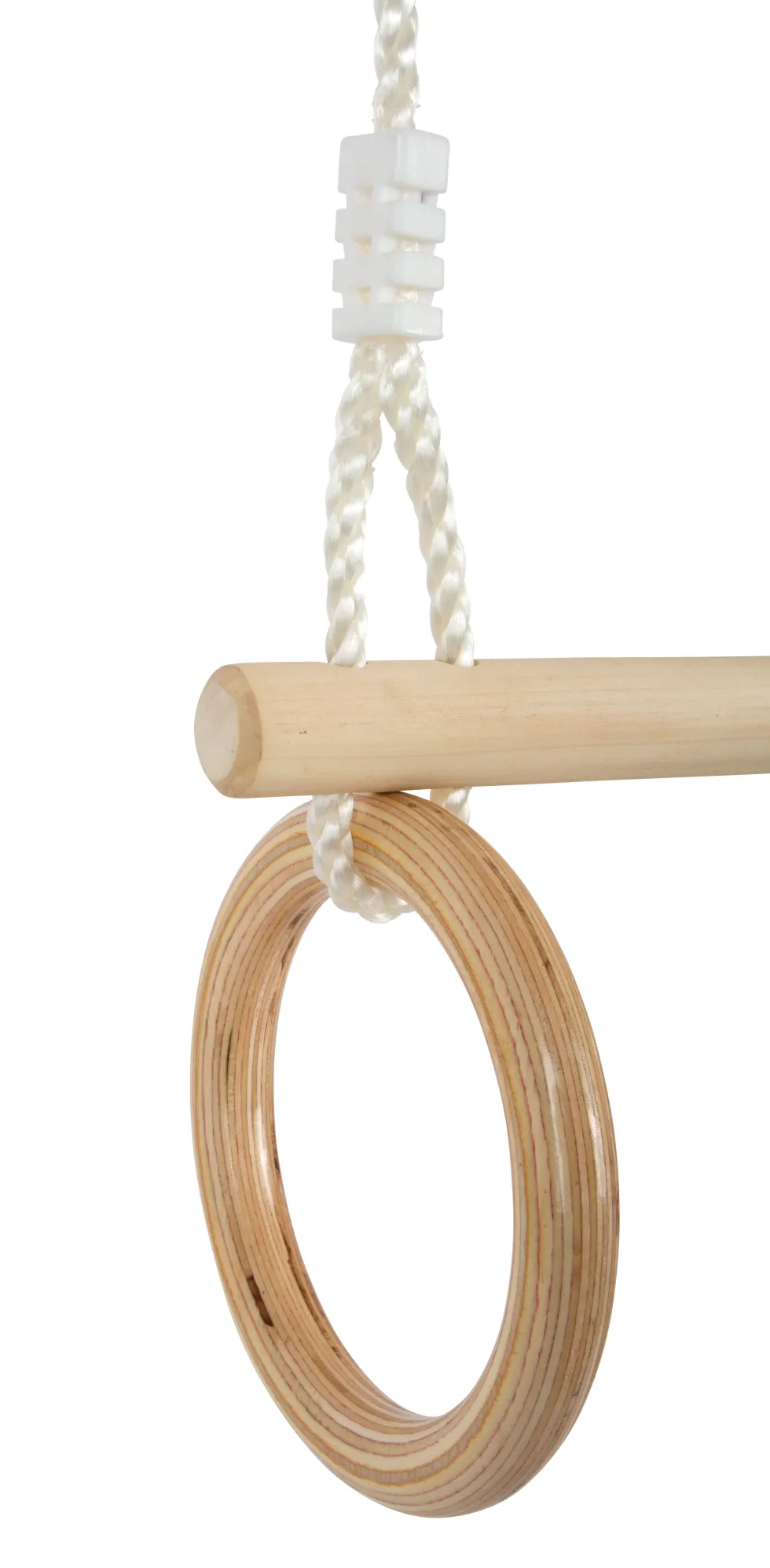 Trapez mit Turnringen aus Holz | defekte Verpackung