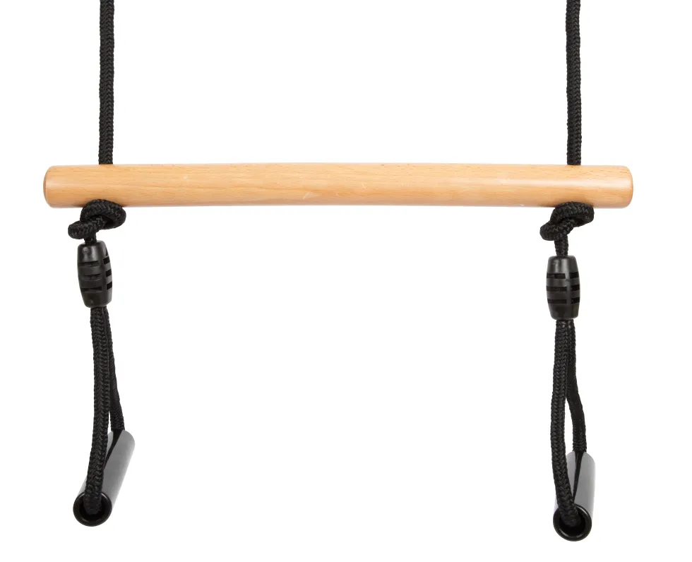 Trapezschaukel mit Turnringen „Black Line“