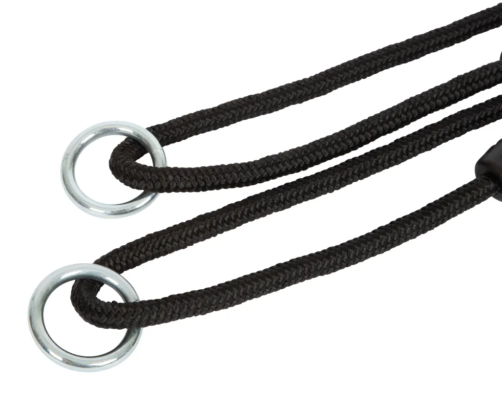 Trapezschaukel mit Turnringen „Black Line“