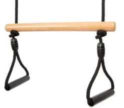 Trapezschaukel mit Turnringen „Black Line“