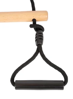 Trapezschaukel mit Turnringen „Black Line“