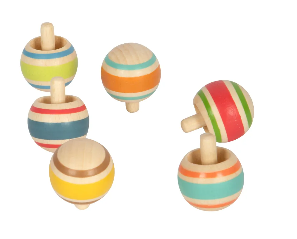 Wendekreisel-Set aus Holz