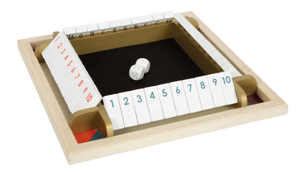 Würfelspiel Shut the Box „Gold Edition”