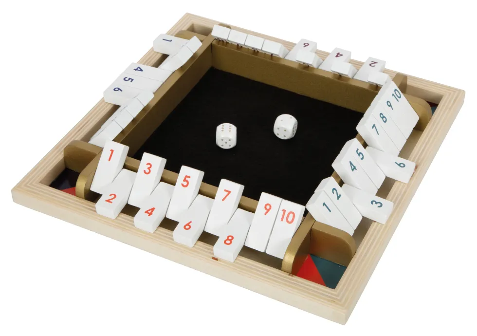 Würfelspiel Shut the Box „Gold Edition”