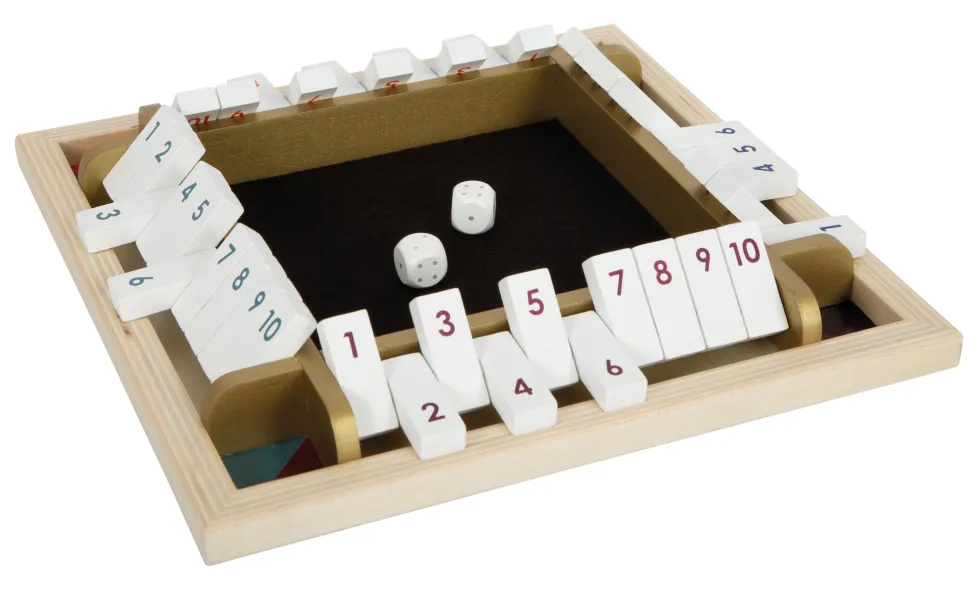 Würfelspiel Shut the Box „Gold Edition”