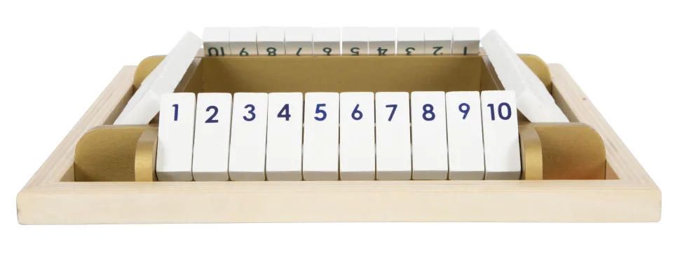 Würfelspiel Shut the Box „Gold Edition”